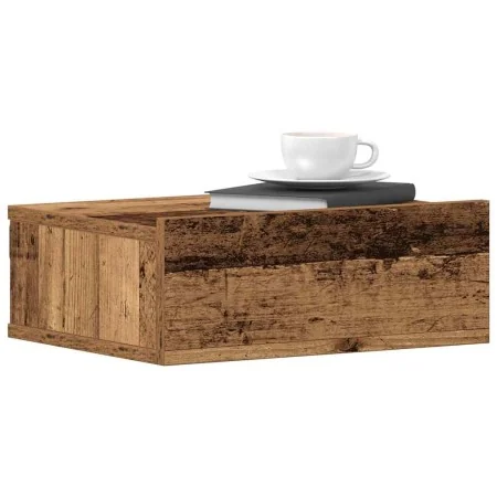 Mesitas de noche flotantes 2 uds madera vieja 40x32x15 cm by , Nightstands - Ref: Foro24-861120, Price: 55,93 €, Discount: %