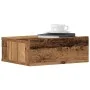 Mesitas de noche flotantes 2 uds madera vieja 40x32x15 cm by , Nightstands - Ref: Foro24-861120, Price: 55,93 €, Discount: %