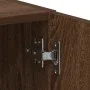 Armario de lavadora madera ingeniería roble marrón 64x24x190 cm de , Accesorios para lavadoras y secadoras - Ref: Foro24-8591...