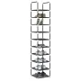 Zapatero 10 niveles negro 33x33x174 cm tejido no tejido de , Zapateros y organizadores de calzado - Ref: Foro24-4100615, Prec...
