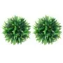 Bolas de boj artificial con luces LED 2 unidades 30 cm by , artificial flora - Ref: Foro24-3335900, Price: 48,00 €, Discount: %