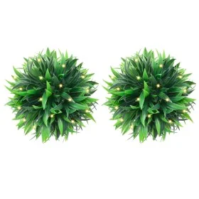Bolas de boj artificial con luces LED 4 unidades 15 cm by , artificial flora - Ref: Foro24-3335898, Price: 46,00 €, Discount: %