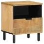 Mesitas de noche 2 uds madera maciza de mango marrón 40x33x46cm de , Mesitas de noche - Ref: Foro24-4017727, Precio: 109,84 €...