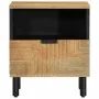 Mesitas de noche 2 uds madera maciza de mango marrón 40x33x46cm de , Mesitas de noche - Ref: Foro24-4017727, Precio: 109,84 €...
