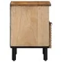 Mesitas de noche 2 uds madera maciza de mango marrón 40x33x46cm de , Mesitas de noche - Ref: Foro24-4017727, Precio: 109,84 €...