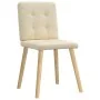 Sillas de comedor 6 unidades tela color crema de , Sillas de comedor - Ref: Foro24-3315445, Precio: 288,54 €, Descuento: %