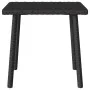 Mesa centro jardín rectangular negra 40x40x37cm ratán sintético de , Mesas de jardín - Ref: Foro24-4104045, Precio: 28,46 €, ...