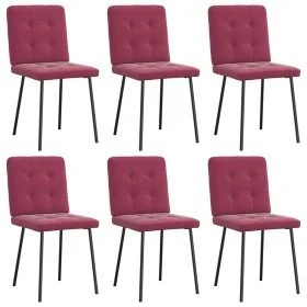Sillas de comedor 2 unidades tela rojo tinto von , Essstühle - Ref: Foro24-4101258, Preis: 109,08 €, Rabatt: %