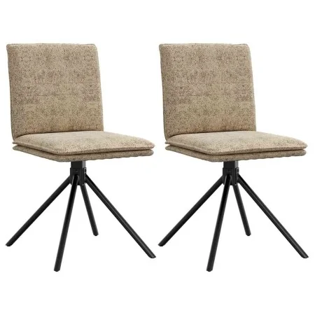 Silla de comedor de cuero sintético gris claro de , Sillas de comedor - Ref: Foro24-4101279, Precio: 113,63 €, Descuento: %