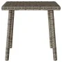 Mesa centro jardín rectangular gris 40x40x37cm ratán sintético de , Mesas de jardín - Ref: Foro24-4104047, Precio: 27,42 €, D...