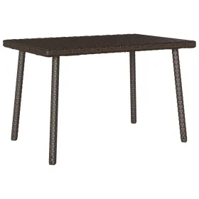 Mesa centro jardín rectangular marrón 60x40x37 cm von , Gartentische - Ref: Foro24-4104051, Preis: 32,32 €, Rabatt: %