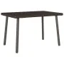 Mesa centro jardín rectangular marrón 60x40x37 cm de , Mesas de jardín - Ref: Foro24-4104051, Precio: 32,32 €, Descuento: %