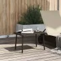 Mesa centro jardín rectangular marrón 60x40x37 cm de , Mesas de jardín - Ref: Foro24-4104051, Precio: 32,32 €, Descuento: %
