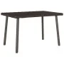 Mesa centro jardín rectangular marrón 60x40x37 cm de , Mesas de jardín - Ref: Foro24-4104051, Precio: 32,32 €, Descuento: %