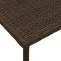 Mesa centro jardín rectangular marrón 60x40x37 cm de , Mesas de jardín - Ref: Foro24-4104051, Precio: 32,32 €, Descuento: %