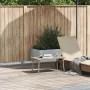 Mesa centro jardín rectangular beige 80x40x37cm ratán sintético de , Mesas de jardín - Ref: Foro24-4104058, Precio: 38,43 €, ...