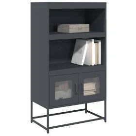 Aparador de acero gris antracita 68x39x123 cm von , Sideboards - Ref: Foro24-853370, Preis: 111,17 €, Rabatt: %