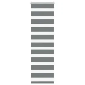 Estor cebra gris oscuro 50x100cm tejido ancho 45,9 cm poliéster de , Persianas y estores - Ref: Foro24-4014095, Precio: 20,82...