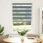 Estor cebra gris oscuro 70x150cm tejido ancho 65,9 cm poliéster de , Persianas y estores - Ref: Foro24-4014125, Precio: 24,64...