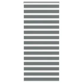 Estor cebra gris oscuro tejido ancho 100,9 cm poliéster de , Persianas y estores - Ref: Foro24-4014184, Precio: 26,64 €, Desc...