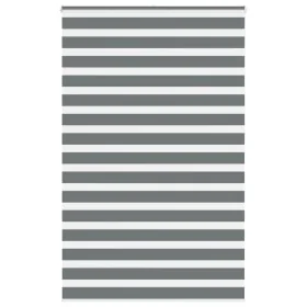 Estor cebra gris oscuro tejido ancho 140,9 cm poliéster de , Persianas y estores - Ref: Foro24-4014192, Precio: 32,37 €, Desc...