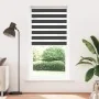 Estor cebra negro 110x230 cm tejido ancho 105,9 cm poliéster de , Persianas y estores - Ref: Foro24-4014289, Precio: 24,94 €,...