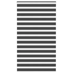 Estor cebra negro 135x200 cm tejido ancho 130,9 cm poliéster de , Persianas y estores - Ref: Foro24-4014268, Precio: 27,77 €,...