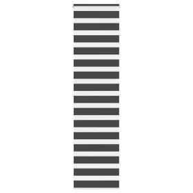 Estor cebra negro 50x230 cm tejido ancho 45,9 cm poliéster de , Persianas y estores - Ref: Foro24-4014277, Precio: 18,60 €, D...
