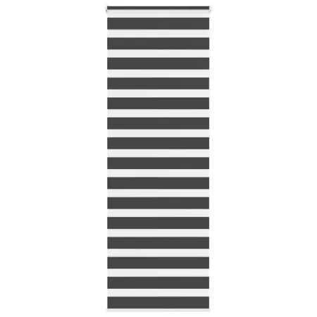 Estor cebra negro 75x230 cm tejido ancho 70,9 cm poliéster de , Persianas y estores - Ref: Foro24-4014282, Precio: 25,89 €, D...