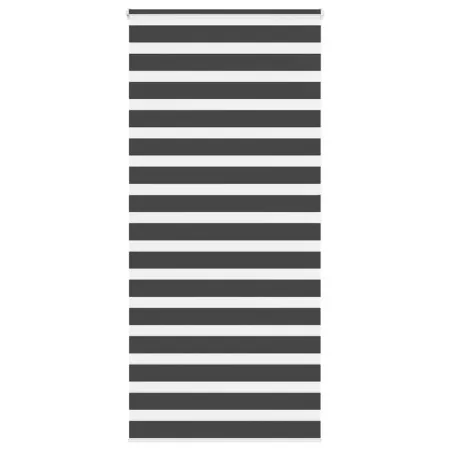 Estor cebra negro 100x200 cm tejido ancho 95,9 cm poliéster de , Persianas y estores - Ref: Foro24-4014261, Precio: 32,56 €, ...