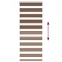 Estor cebra marrón 60x100 cm tejido ancho 55,9 cm poliéster de , Persianas y estores - Ref: Foro24-4014305, Precio: 19,03 €, ...