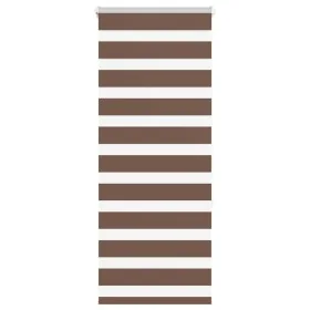Estor cebra marrón 55x150 cm tejido ancho 50,9 cm poliéster de , Persianas y estores - Ref: Foro24-4014330, Precio: 19,86 €, ...