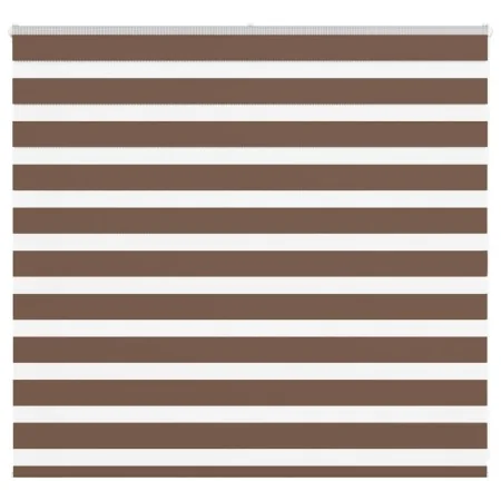 Estor cebra marrón 165x100 cm tejido ancho 160,9 cm poliéster de , Persianas y estores - Ref: Foro24-4014326, Precio: 27,12 €...