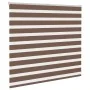 Estor cebra marrón 165x100 cm tejido ancho 160,9 cm poliéster de , Persianas y estores - Ref: Foro24-4014326, Precio: 27,12 €...