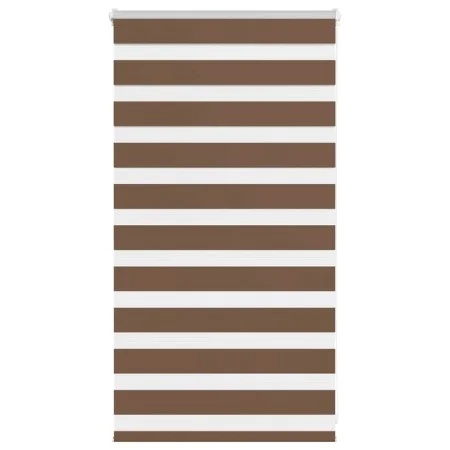 Estor cebra marrón 70x100 cm tejido ancho 65,9 cm poliéster de , Persianas y estores - Ref: Foro24-4014307, Precio: 20,12 €, ...