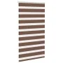 Estor cebra marrón 70x100 cm tejido ancho 65,9 cm poliéster de , Persianas y estores - Ref: Foro24-4014307, Precio: 20,12 €, ...
