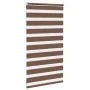 Estor cebra marrón 70x100 cm tejido ancho 65,9 cm poliéster de , Persianas y estores - Ref: Foro24-4014307, Precio: 20,12 €, ...