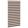 Estor cebra marrón 125x200 cm tejido ancho 120,9 cm poliéster de , Persianas y estores - Ref: Foro24-4014370, Precio: 26,51 €...