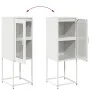 Aparador de acero laminado en frío blanco 36x39x107 cm de , Aparadores - Ref: Foro24-853403, Precio: 70,29 €, Descuento: %