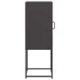 Aparador de acero laminado en frío negro 36x39x107 cm de , Aparadores - Ref: Foro24-853398, Precio: 66,94 €, Descuento: %