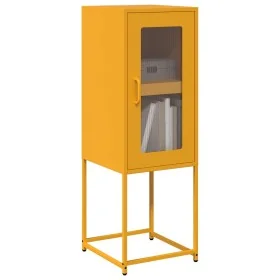 Aparador de acero laminado en frío amarillo 36x39x107 cm von , Sideboards - Ref: Foro24-853401, Preis: 70,29 €, Rabatt: %