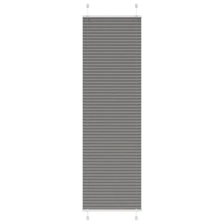 Estor Plisado Antracita 55x200 cm Tela Ancho 54,4 cm Poliéster de , Persianas y estores - Ref: Foro24-4015100, Precio: 19,55 ...