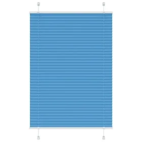 Estor Plisado azul 90x100 cm Tela Ancho 89,4 cm Poliéster de , Persianas y estores - Ref: Foro24-4015175, Precio: 16,93 €, De...
