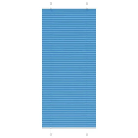 Estor Plisado azul 95x200 cm Tela Ancho 94,4 cm Poliéster de , Persianas y estores - Ref: Foro24-4015210, Precio: 19,46 €, De...