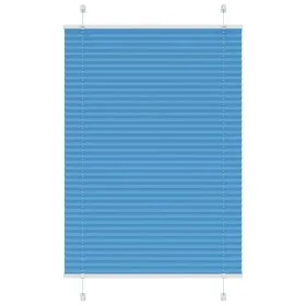 Estor Plisado azul 100x150 cm Tela Ancho 99,4 cm Poliéster de , Persianas y estores - Ref: Foro24-4015194, Precio: 15,98 €, D...