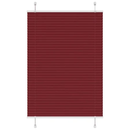 Estor Plisado rojo burdeos 85x100 cm Tela Ancho 84,4 cm de , Persianas y estores - Ref: Foro24-4015225, Precio: 16,69 €, Desc...