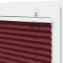 Estor Plisado rojo burdeos 85x100 cm Tela Ancho 84,4 cm de , Persianas y estores - Ref: Foro24-4015225, Precio: 16,69 €, Desc...