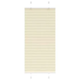 Estor Plisado crema 60x100 cm Tela Ancho 59,4 cm Poliéster de , Persianas y estores - Ref: Foro24-4015271, Precio: 19,49 €, D...