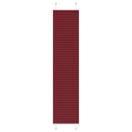 Estor Plisado rojo burdeos 50x200 cm Tela Ancho 49,4 cm de , Persianas y estores - Ref: Foro24-4015252, Precio: 19,08 €, Desc...