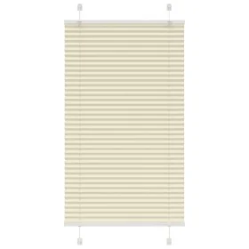 Estor Plisado crema 80x150 cm Tela Ancho 79,4 cm Poliéster de , Persianas y estores - Ref: Foro24-4015292, Precio: 18,73 €, D...